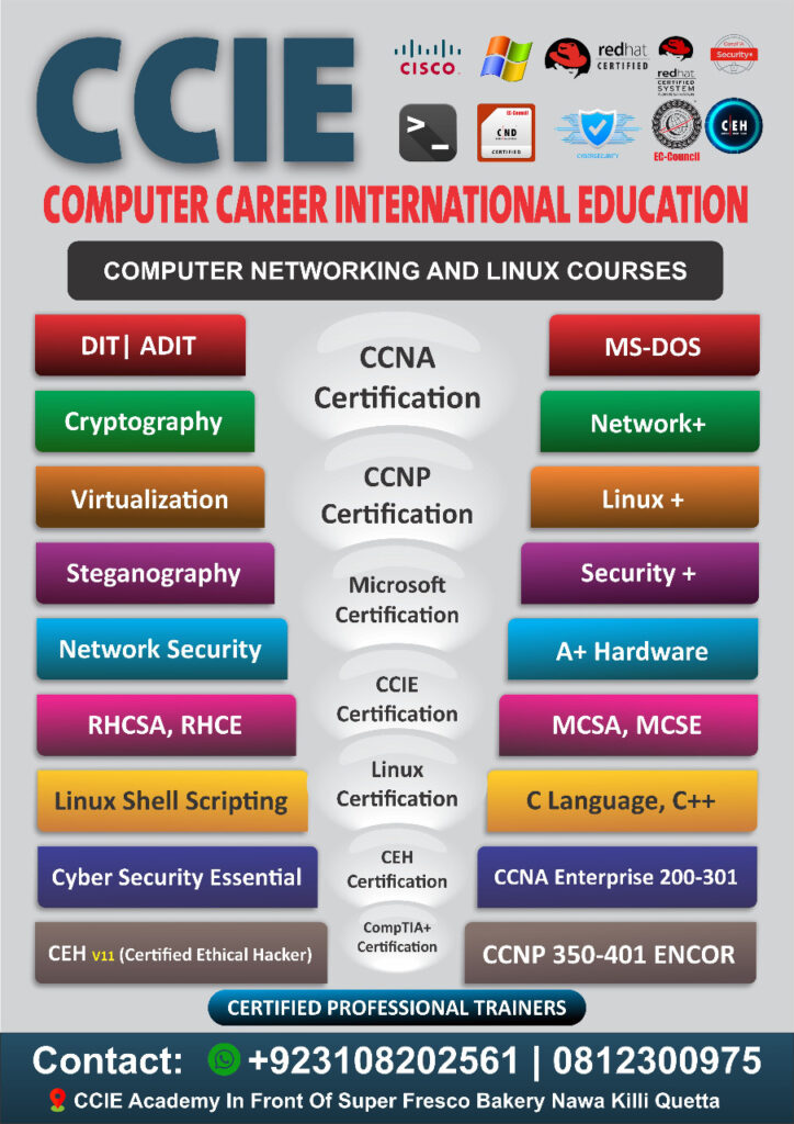 CCIE Academy Different Domain Courses in Computer world