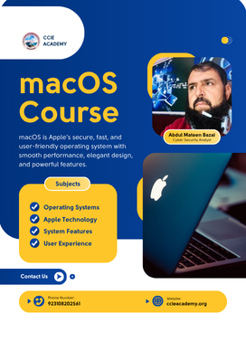 macOS Operating System Interface on Apple Devices